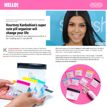 Load image into Gallery viewer, Pill Pouch w/Exterior Pouch