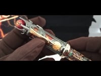 Load and play video in Gallery viewer, Rotating view with close ups to the rollerball pen.