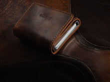 Load image into Gallery viewer, COLORADO RFID WALLET - Saddle Leather