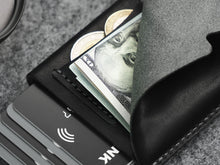 Load image into Gallery viewer, FUNKY RFID WALLET - Insider Line - Black