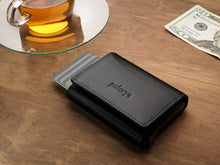 Load image into Gallery viewer, BOSTON RFID Wallet - Black
