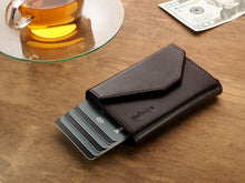 Load image into Gallery viewer, RAVEN RFID WALLET - Brown