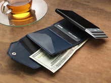 Load image into Gallery viewer, RAVEN RFID WALLET - Navy
