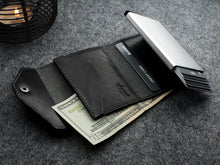 Load image into Gallery viewer, PORTER RFID WALLET - Insider Line - Black
