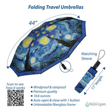 Load image into Gallery viewer, Van Gogh Umbrella