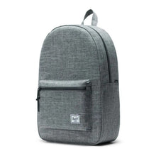 Load image into Gallery viewer, Angled front view of the settlement backpack.