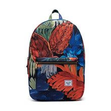 Load image into Gallery viewer, Front view of the Watercolor Floral backpack.