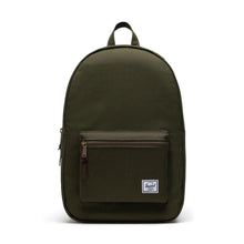 Load image into Gallery viewer, Front panel view of the ivy green chicory backpack.