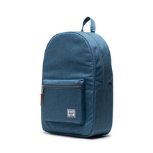 Load image into Gallery viewer, Angled front view of the Copen Blue Settlement backpack.