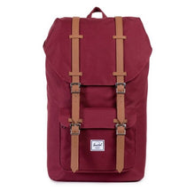 Load image into Gallery viewer, Front view of the Windsor Wine backpack.