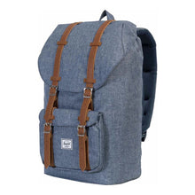 Load image into Gallery viewer, Herschel Little America Backpack - Chambray Crosshatch
