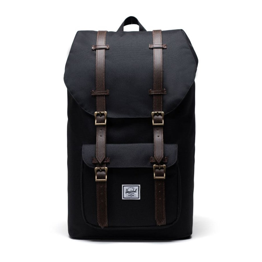 Herschel Little America Backpack - Black/Chicory Coffee | Airline Intl
