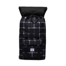 Load image into Gallery viewer, Front view of the backpack with the top lid tilted back.