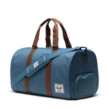 Load image into Gallery viewer, Herschel Novel Duffle - Copen Blue Crosshatch