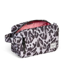 Load image into Gallery viewer, Angled view of the Snow Leopard Chapter Kit. The main compartment is unzipped.