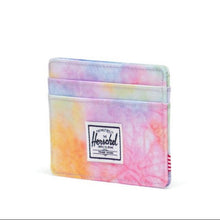 Load image into Gallery viewer, Angled view of the Pastel Dye Charlie Card Case.