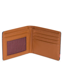 Load image into Gallery viewer, Interior view of the Navy Wallet.