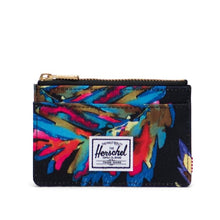 Load image into Gallery viewer, Front view of the Painted Palm Oscar Wallet.