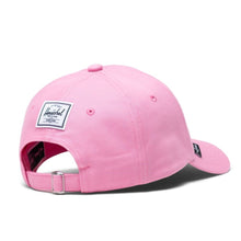 Load image into Gallery viewer, Angled back view of the pink Maggie Simpson Sylas cap.