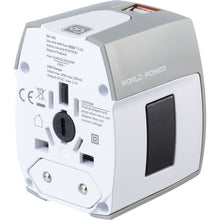 Load image into Gallery viewer, Go Travel Worldwide Adapter + 2 USB's