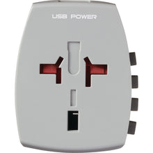 Load image into Gallery viewer, Go Travel Worldwide Adapter + 2 USB's