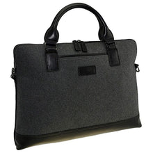 Load image into Gallery viewer, Metropolitan Felt Tapered Brief with Leather Trim