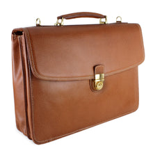 Load image into Gallery viewer, Classico Gusset Flap Briefcase