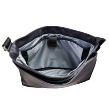 Load image into Gallery viewer, Classico Black Tumbled Leather Messenger Brief