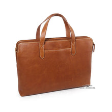 Load image into Gallery viewer, Classico Collection Leather 3-Section Brief
