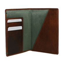 Load image into Gallery viewer, Cheyenne Hand-Stained Antique Buffalo Passport Cover