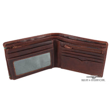 Load image into Gallery viewer, Cheyenne Antique Buffalo RFID Flipper Wallet