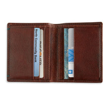 Load image into Gallery viewer, Cheyenne Water Buffalo RFID Compact Bi-Fold Wallet