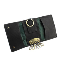 Load image into Gallery viewer, Napa Leather 6-Hook Key Case