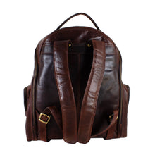 Load image into Gallery viewer, Cheyenne Hand-Stained Water Buffalo Deluxe Laptop Backpack