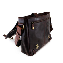 Load image into Gallery viewer, Cheyenne Hand-Stained Water Buffalo Flap Brief