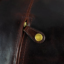 Load image into Gallery viewer, Cheyenne Hand-Stained Water Buffalo Cabin Satchel