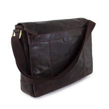 Load image into Gallery viewer, Cheyenne Hand-Stained Water Buffalo Messenger Bag