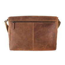 Load image into Gallery viewer, Chap Leather Messenger Bag