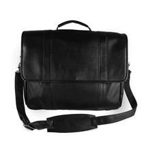 Load image into Gallery viewer, DayTrekr Flap Leather Laptop Brief
