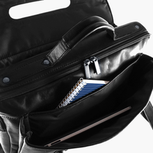 Load image into Gallery viewer, DayTrekr Flap Leather Laptop Brief