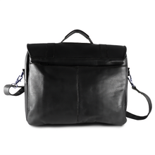 Load image into Gallery viewer, DayTrekr Flap Leather Laptop Brief