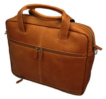 Load image into Gallery viewer, DayTrekr Leather Slim Laptop Brief