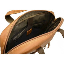Load image into Gallery viewer, DayTrekr Leather Slim Laptop Brief