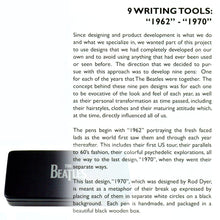 Load image into Gallery viewer, ACME Beatles 1963 Limited Edition Rollerball Pen Description