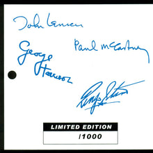 Load image into Gallery viewer, ACME Beatles Abbey Road Rollerball Pen and Card Case Limited Edition Set Printed Signatures