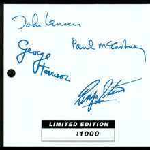 Load image into Gallery viewer, ACME Beatles Let It Be Rollerball Pen and Card Case Limited Edition Set Printed Signatures