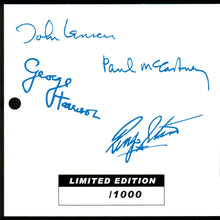 Load image into Gallery viewer, ACME Beatles Revolver Rollerball Pen and Card Case Printed Signatures