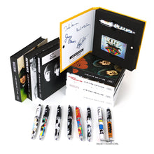 Load image into Gallery viewer, View of the included boxes with the pens placed in front of them. Set on a white background.