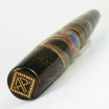 Load image into Gallery viewer, Angled view of the Fountain pen on a white background. The AP Limited Editions logo is painted at the top of the cap.