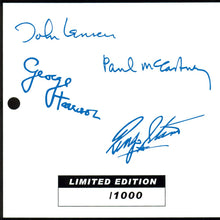 Load image into Gallery viewer, Printed Autographs featured inside the presentation box.